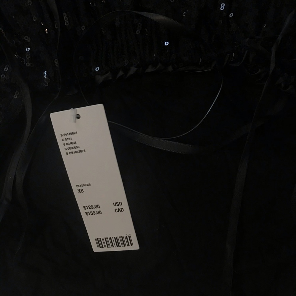 Urban Outfitters Black Sequin Halter Backless Jumpsuit - Picture 6 of 6